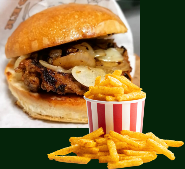 Burger TOP GUN BOX